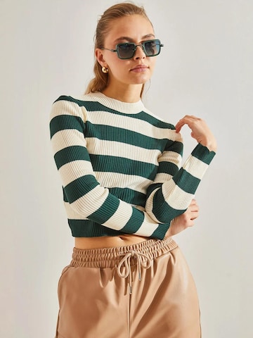 Pullover di Bianco Lucci in verde