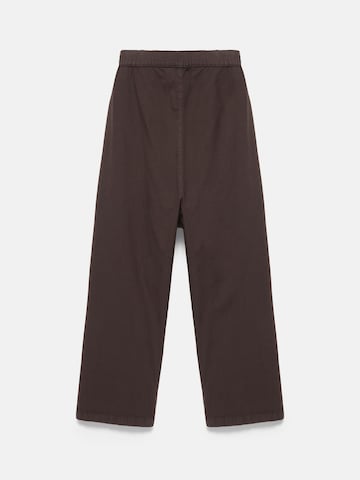 Pull&Bear Loosefit Redős farmer - barna