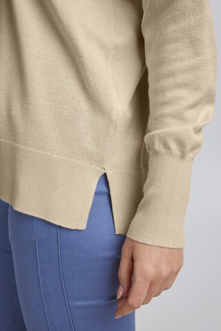 Fransa Sweater 'Emalva' in Beige