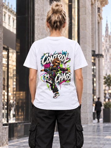 LUNØIR StudioMajica 'BOSS Femme Freestyle Football' - bijela boja