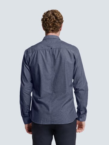 No Excess Slim fit Businessskjorta i blå