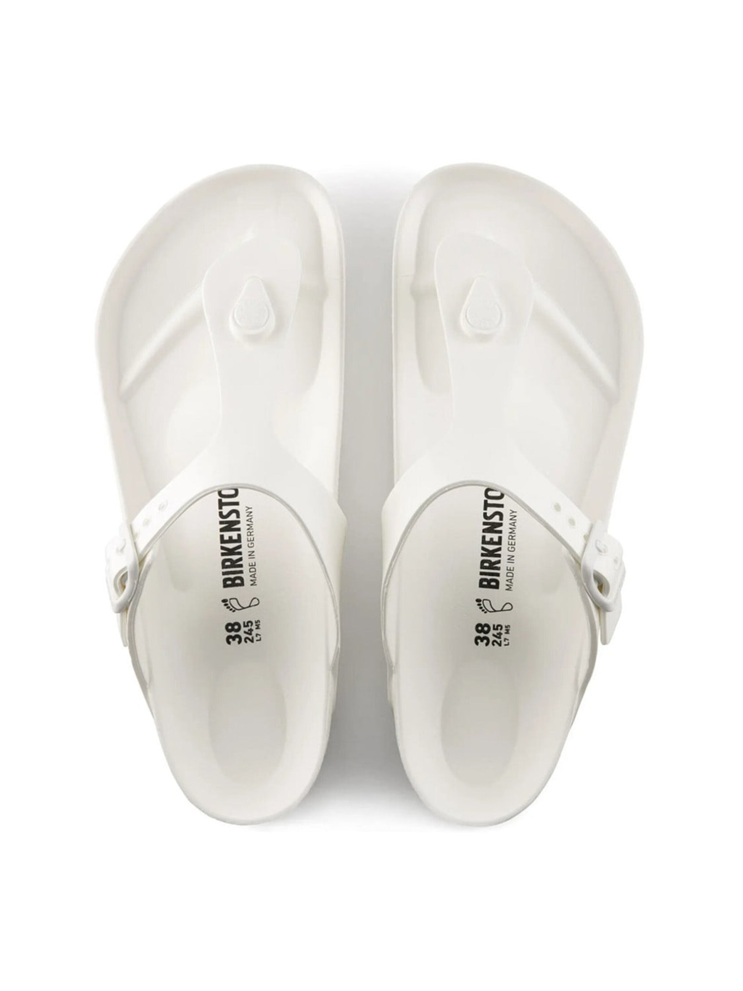 BIRKENSTOCK T-bar sandals 'GIZEH EVA' in White