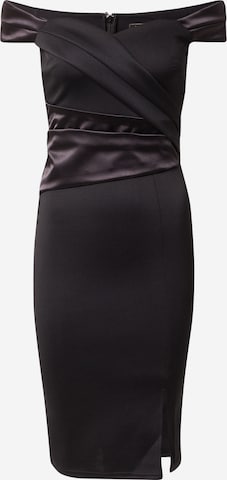 Rochie de cocktail de la Lipsy pe negru: față