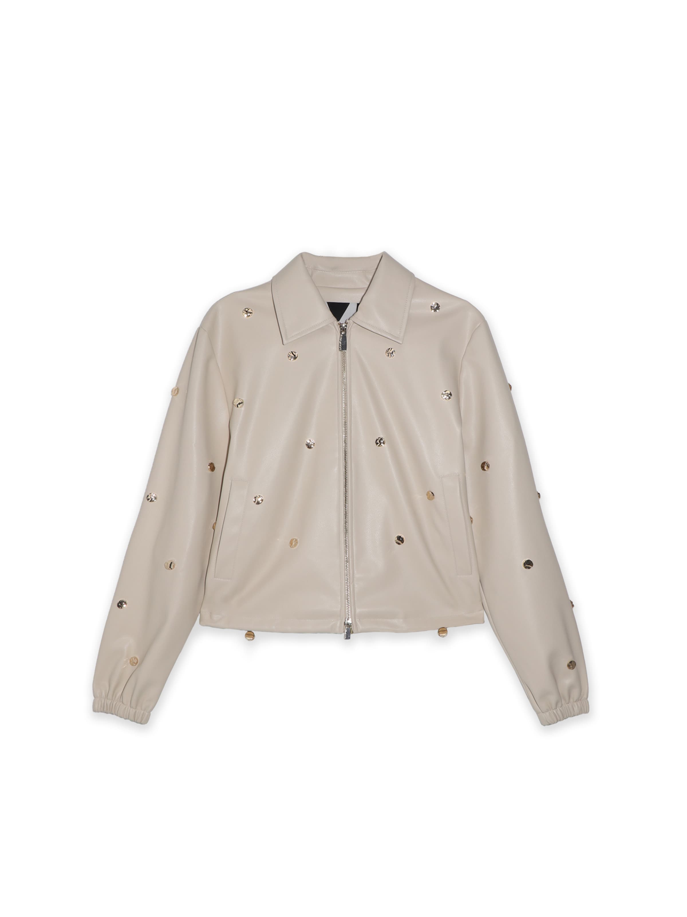 Lola Casademunt Jacke in L in ecru / gold, Produktansicht