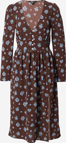 Robe Monki en marron : devant