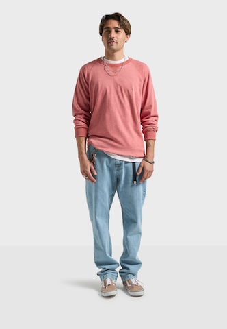Trendsplant Sweatshirt ' ESSENTIAL ' in Rood