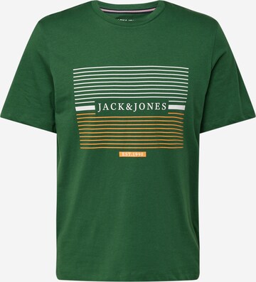 JACK & JONES Bluser & t-shirts 'CYRUS' i grøn: forside