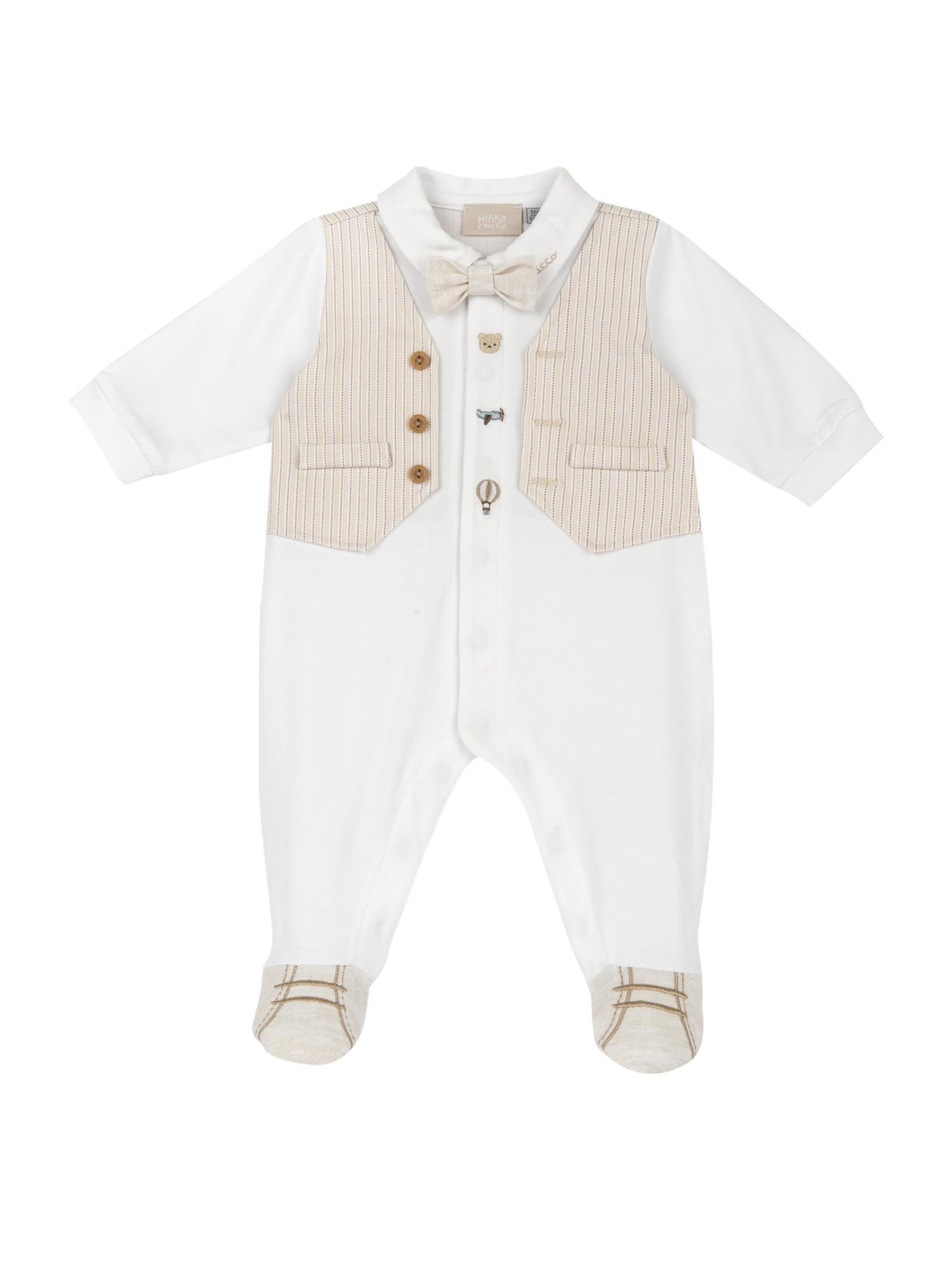 Chicco Yöpuku värissä valkoinen: etupuoli