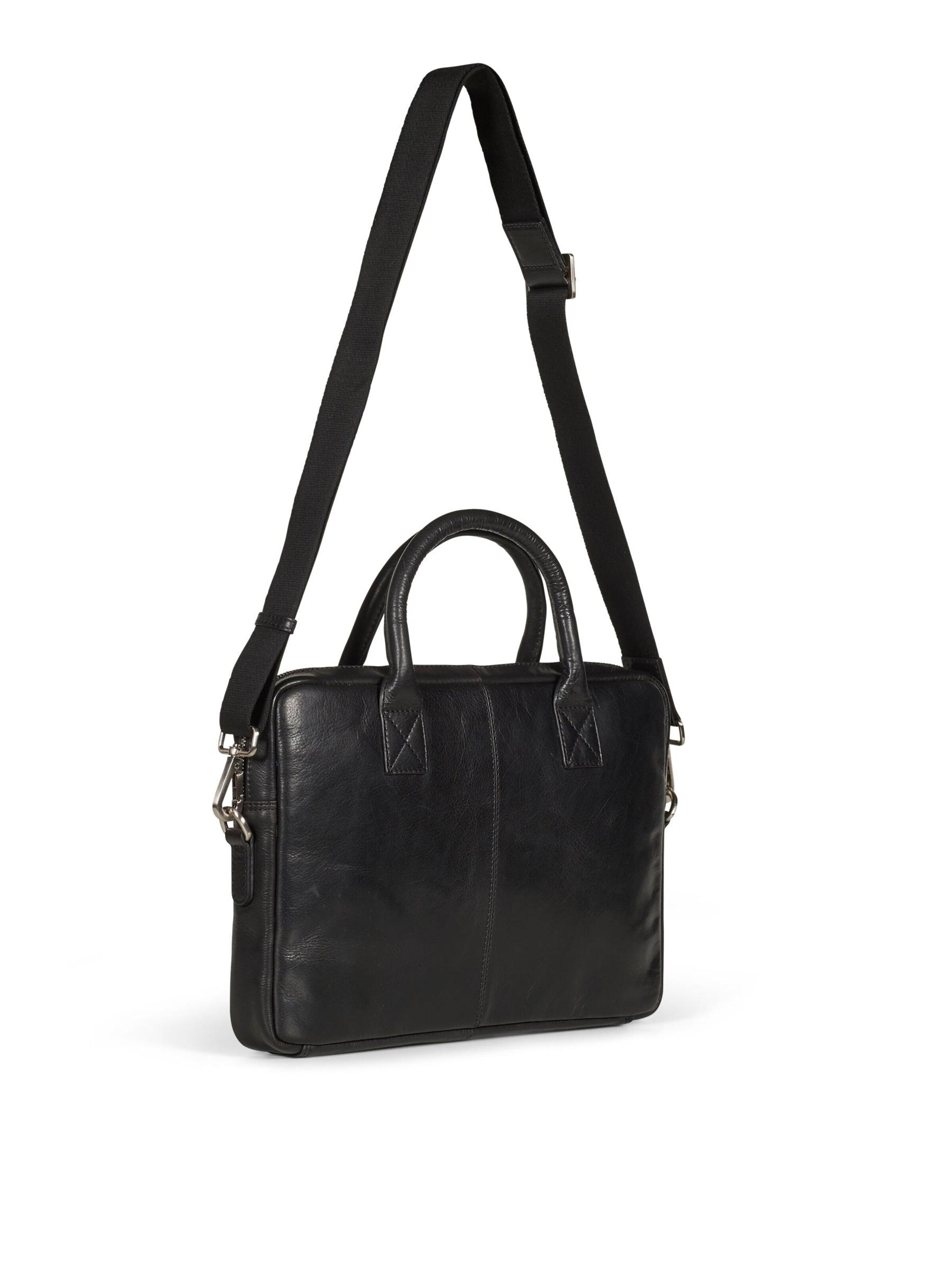 Borsa per laptop 'Laptop Bag Evan Black' di Howard London in nero