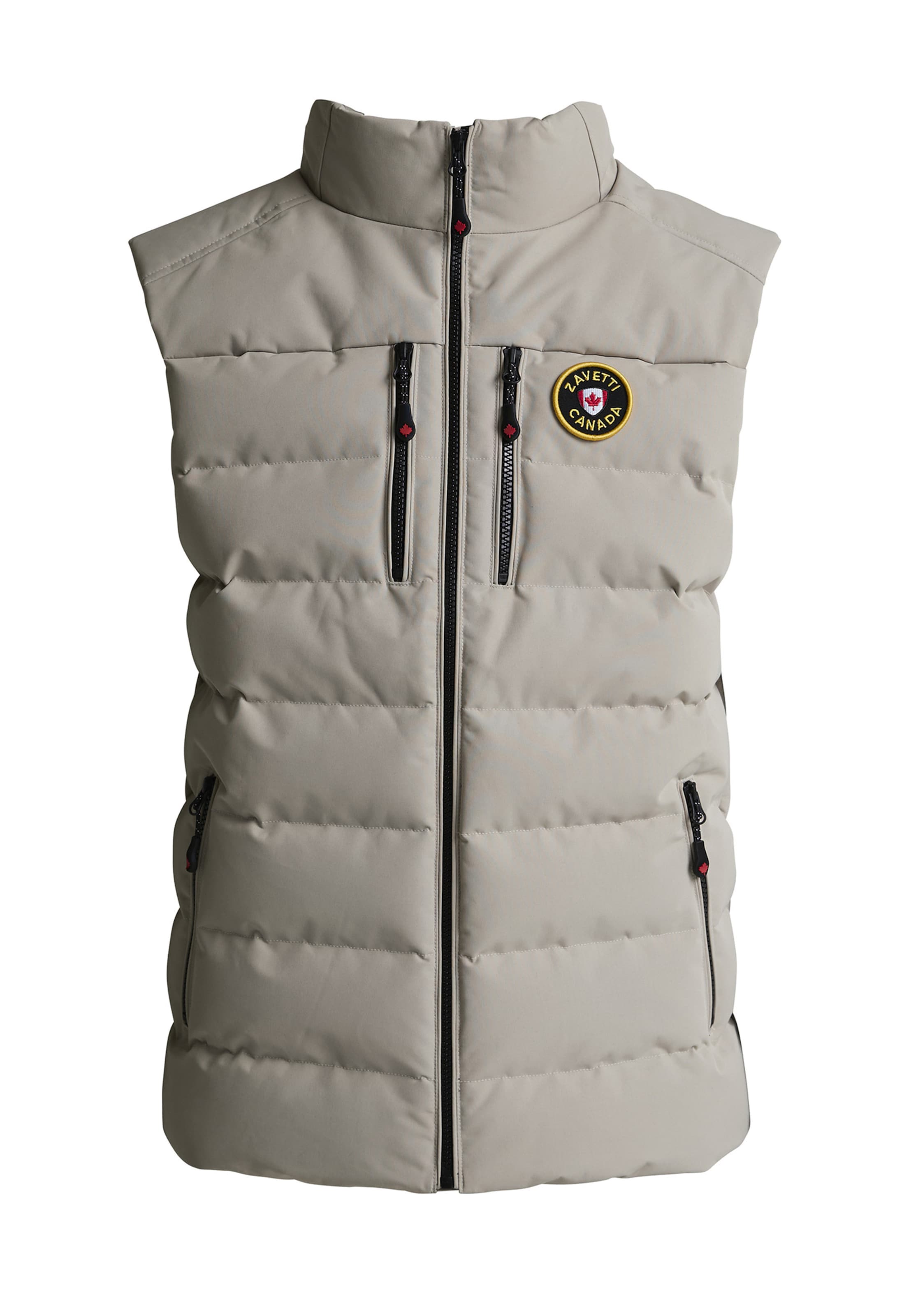 Gilet 'Oshawa 3.0' Zavetti Canada en gris : devant