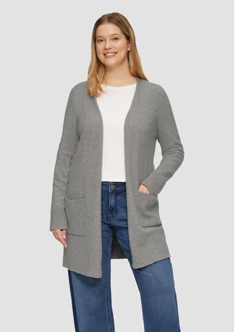 Cardigan s.Oliver en gris : devant