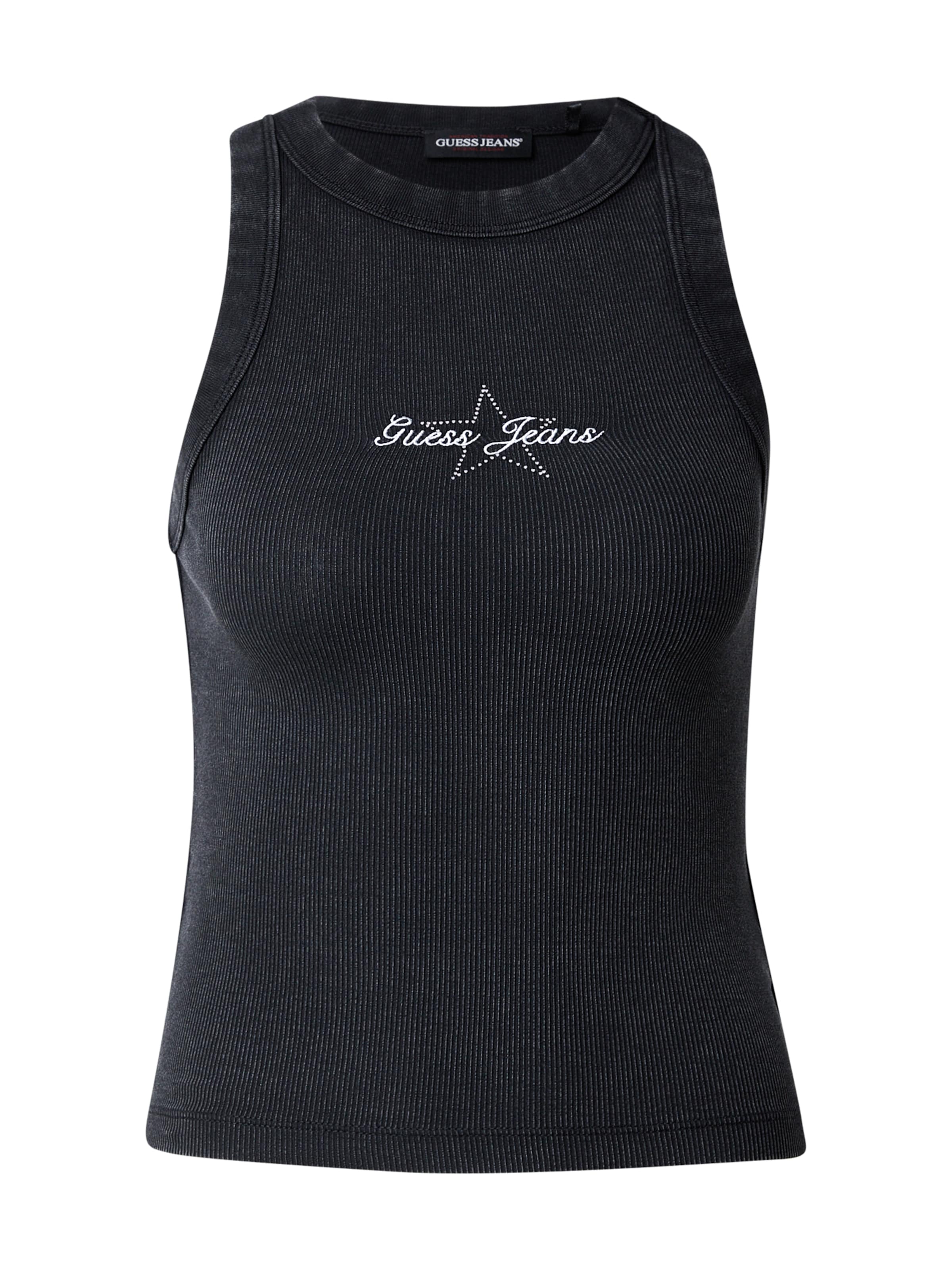 Haut GUESS JEANS en noir : devant