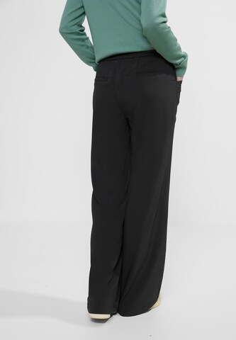 CECIL Loose fit Pants in Black