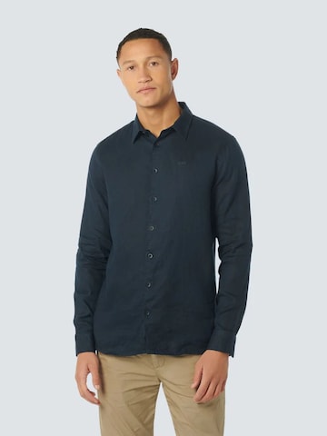 Coupe regular Chemise No Excess en bleu : devant