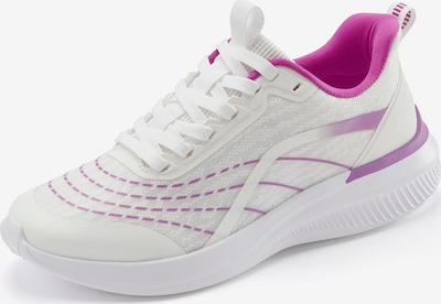 Sportbačiai be auliuko iš LASCANA, spalva – purpurinė / balta, Prekių apžvalga