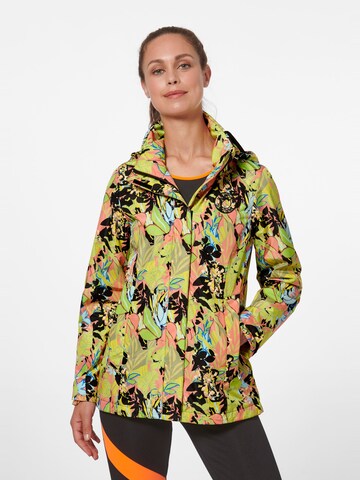 Veste outdoor MADELEINE en vert : devant