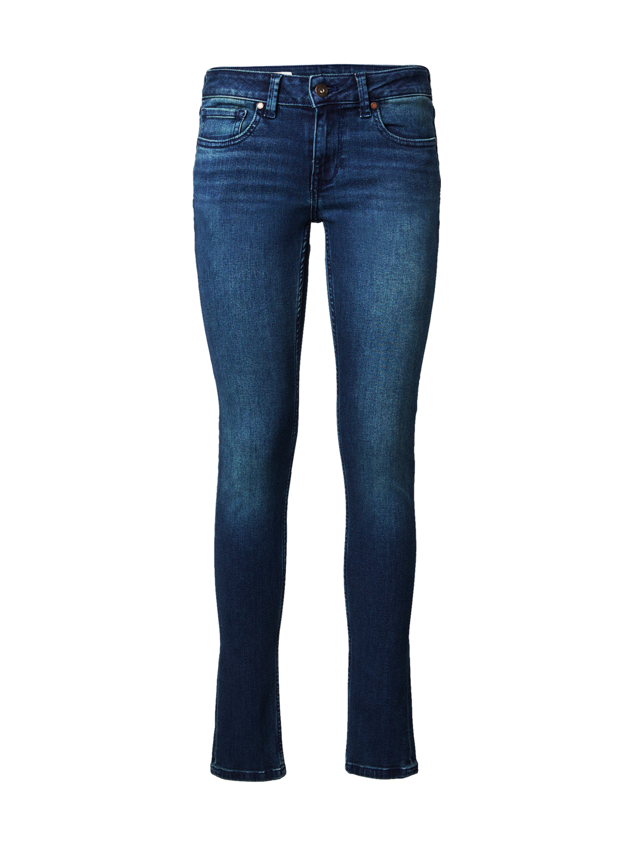 Pepe Jeans - Skinny Vaquero 'PIXIE' en azul: frente