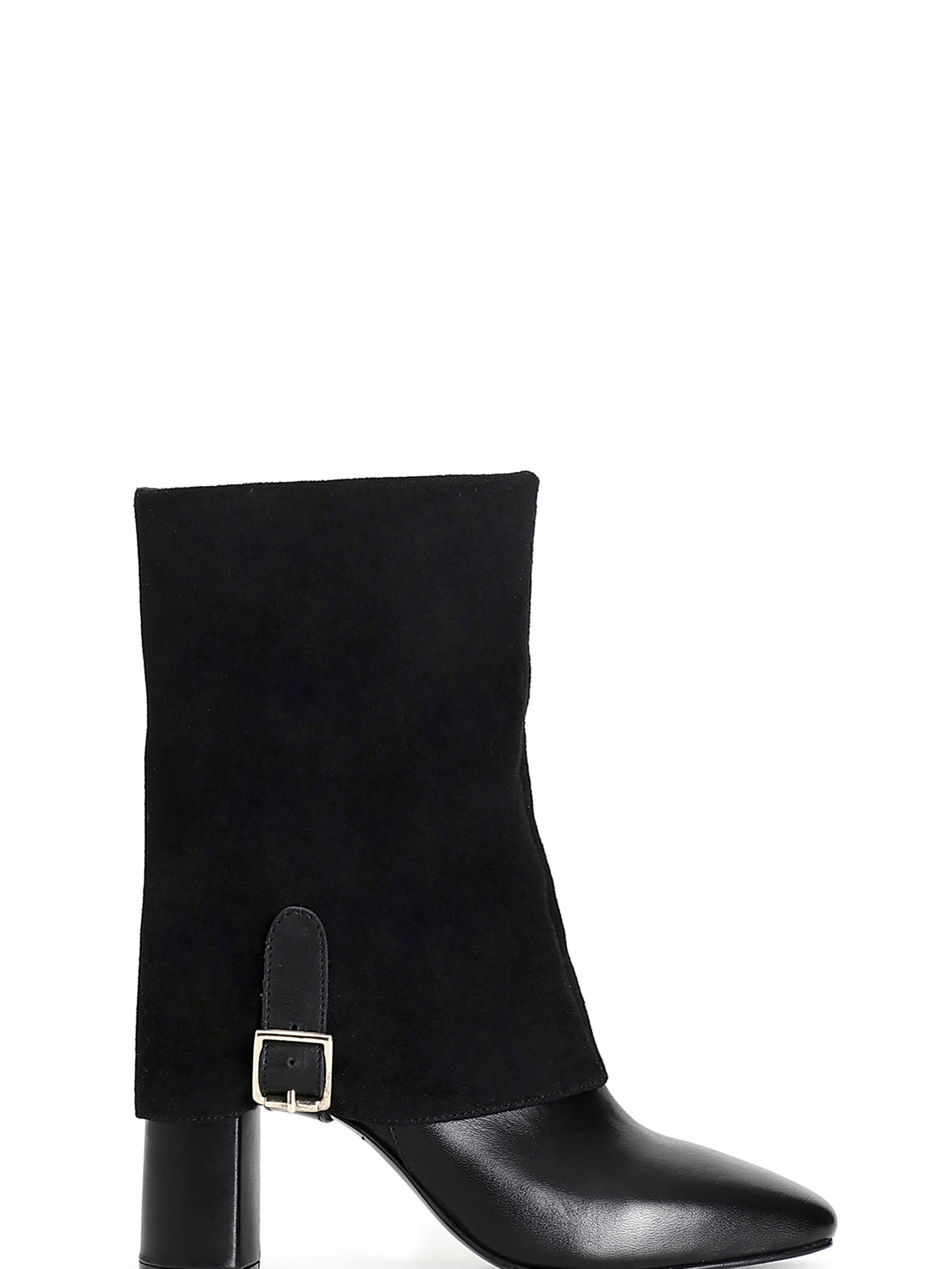 CAFè NOIR Enkellaarsjes in Zwart