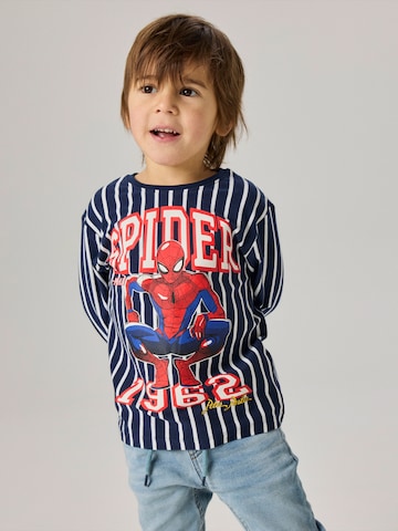 NAME IT - Camisola 'NMMOnce Spider' em azul: frente