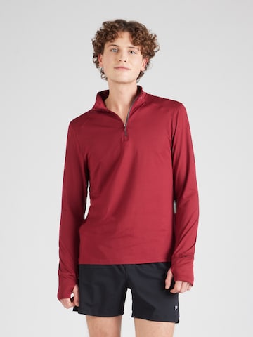 UNDER ARMOUR Performance shirt 'Launch Pro' in Red: front