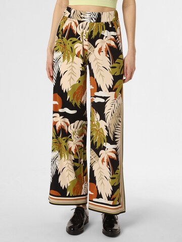 Marc Cain Loose fit Pants in Mixed colors: front