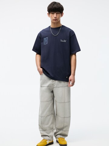 Pull&Bear T-Shirt in Blau