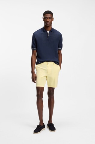 BOSS Slimfit Shorts 'H-Kane1' in Gelb