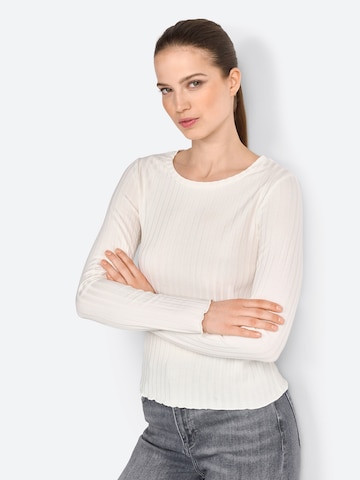 T-shirt Rich & Royal en blanc : devant