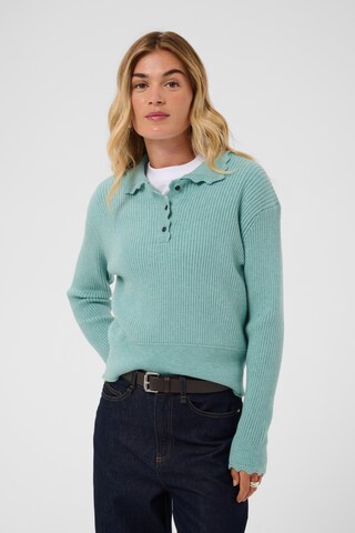 SAINT TROPEZ Pullover 'SZTristen' in Blau: Vorderseite