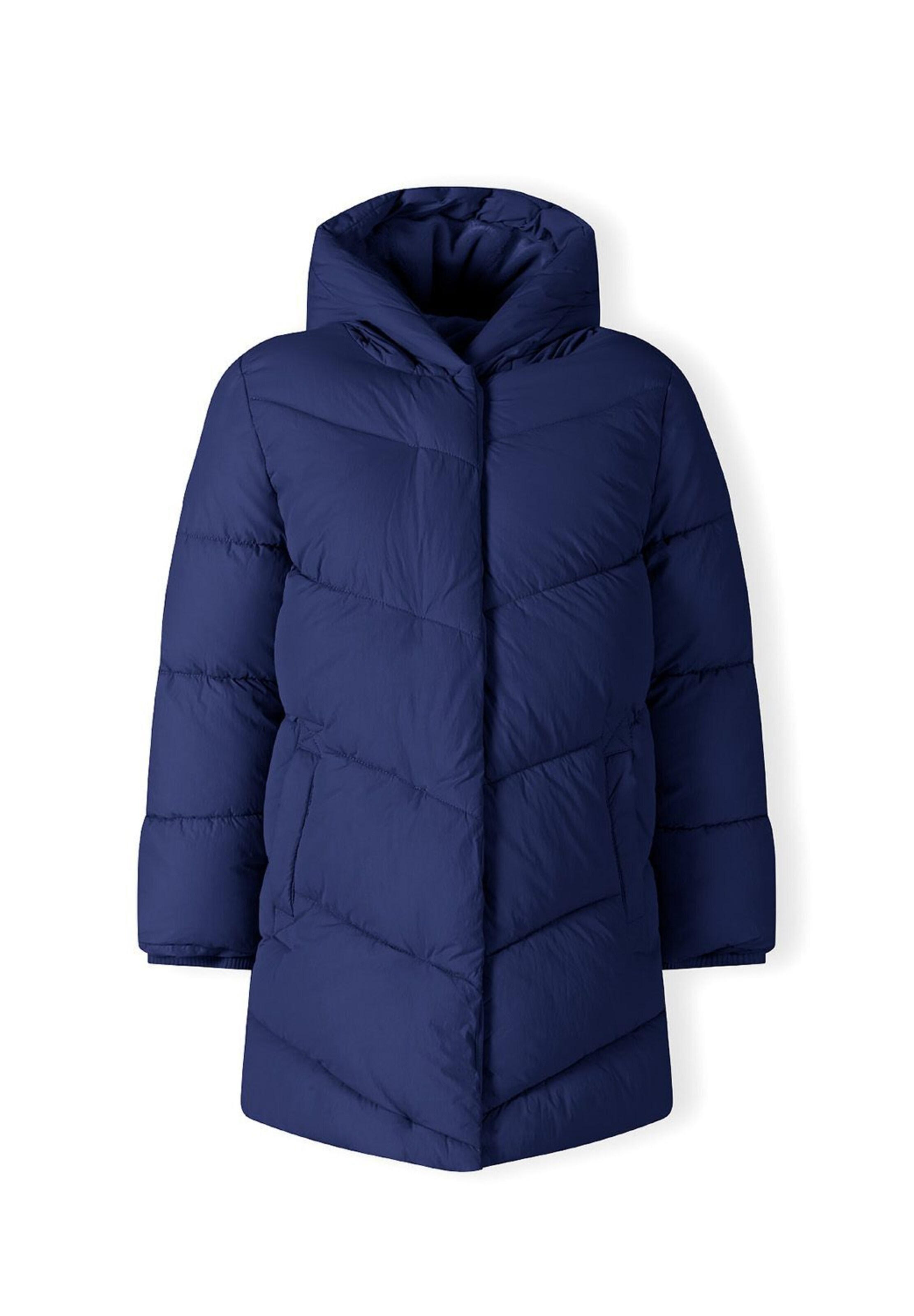 MINOTI Winter Jacket in Blue: front