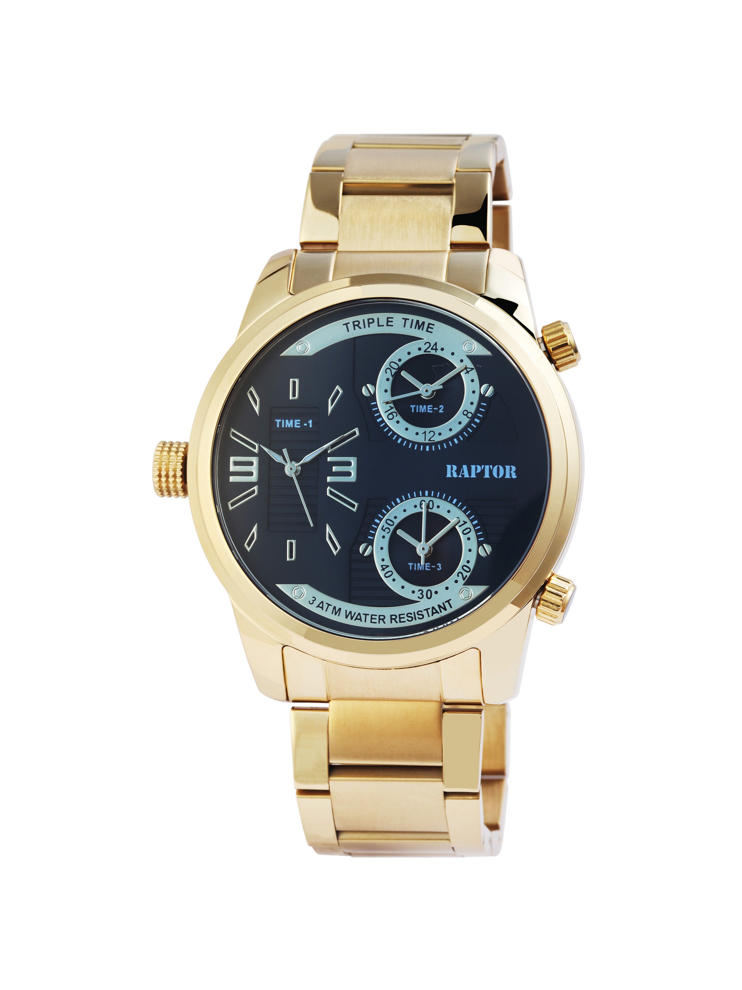 Raptor Analog Watch 'Fox, 5 ATM' in Grey