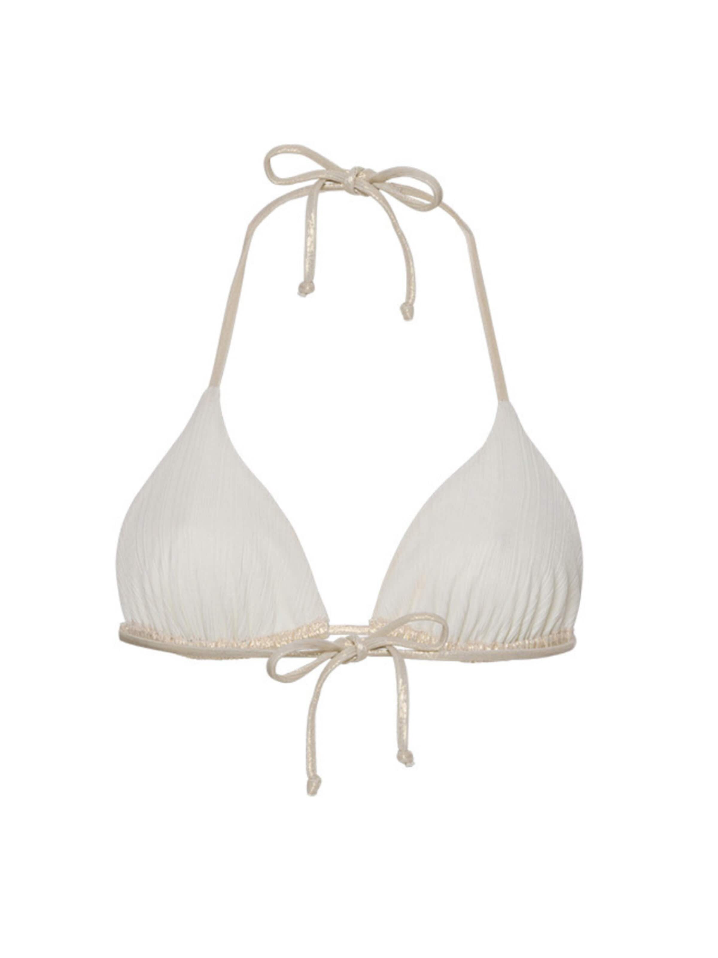 Anse Victorin Triangel Bikinioverdel 'Bianca' i guld
