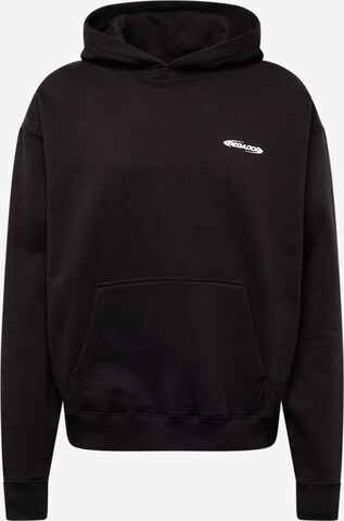 Pegador Sweatshirt 'SANIT' i svart: framsida