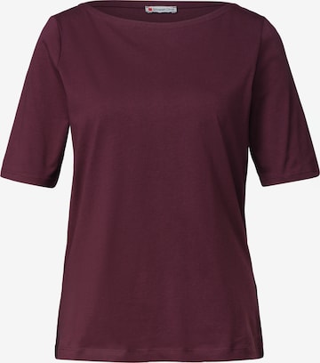 STREET ONE Shirt in Rot: Vorderseite