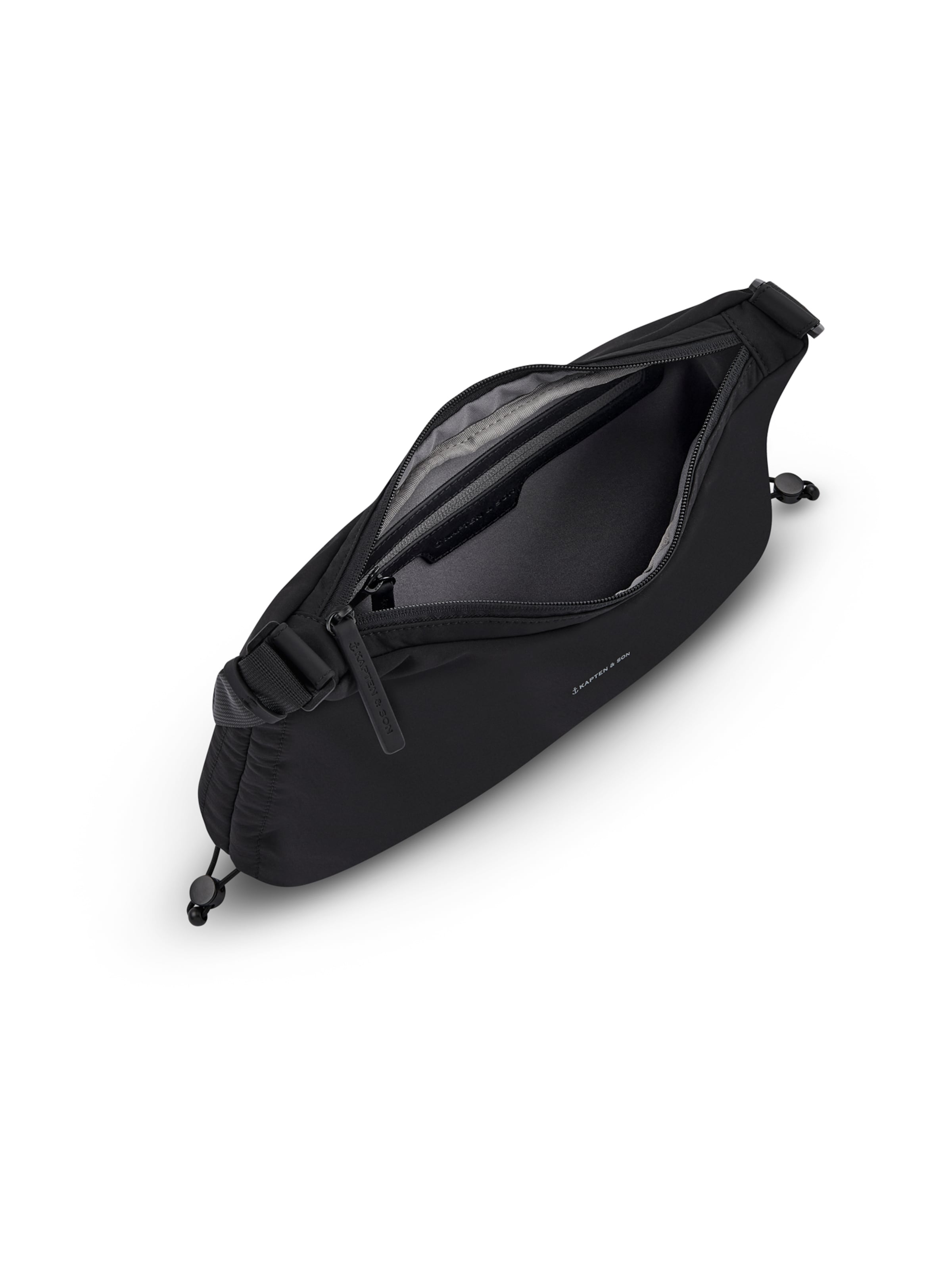 Kapten & Son Axelremsväska 'Skara Small' i svart