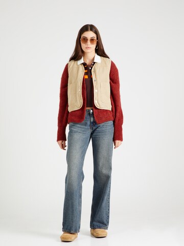 AMERICAN VINTAGE Knit Cardigan 'EAST' in Red