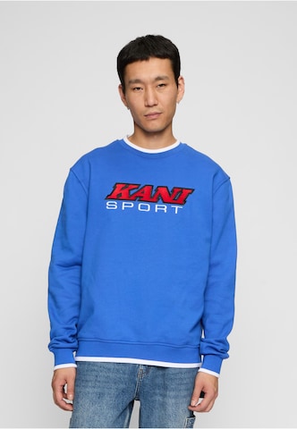Felpa di Karl Kani in blu: frontale