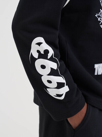 AND1 Sweatshirt in Schwarz