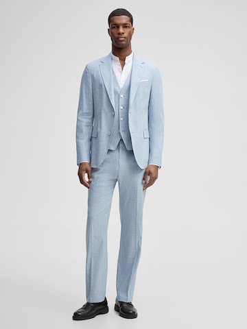 Regular Pantalon à plis 'Tomeo' STRELLSON en bleu