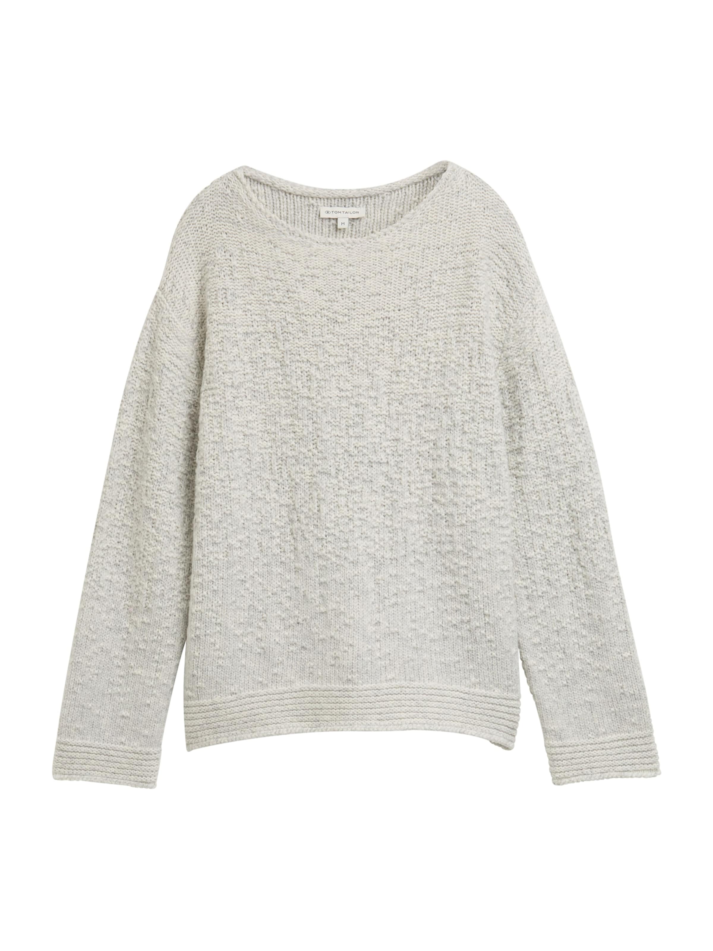 TOM TAILOR - Jersey en gris: frente