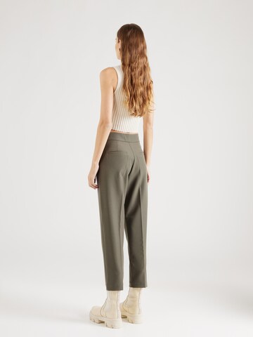 Gang Regular Pleated Pants 'STELLA' in Green