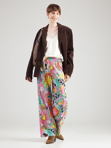Wide Leg Pantalon Emily Van Den Bergh en rose
