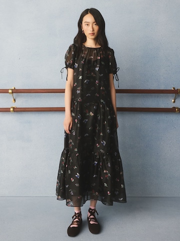 Cath Kidston Kleid in Schwarz: Vorderseite