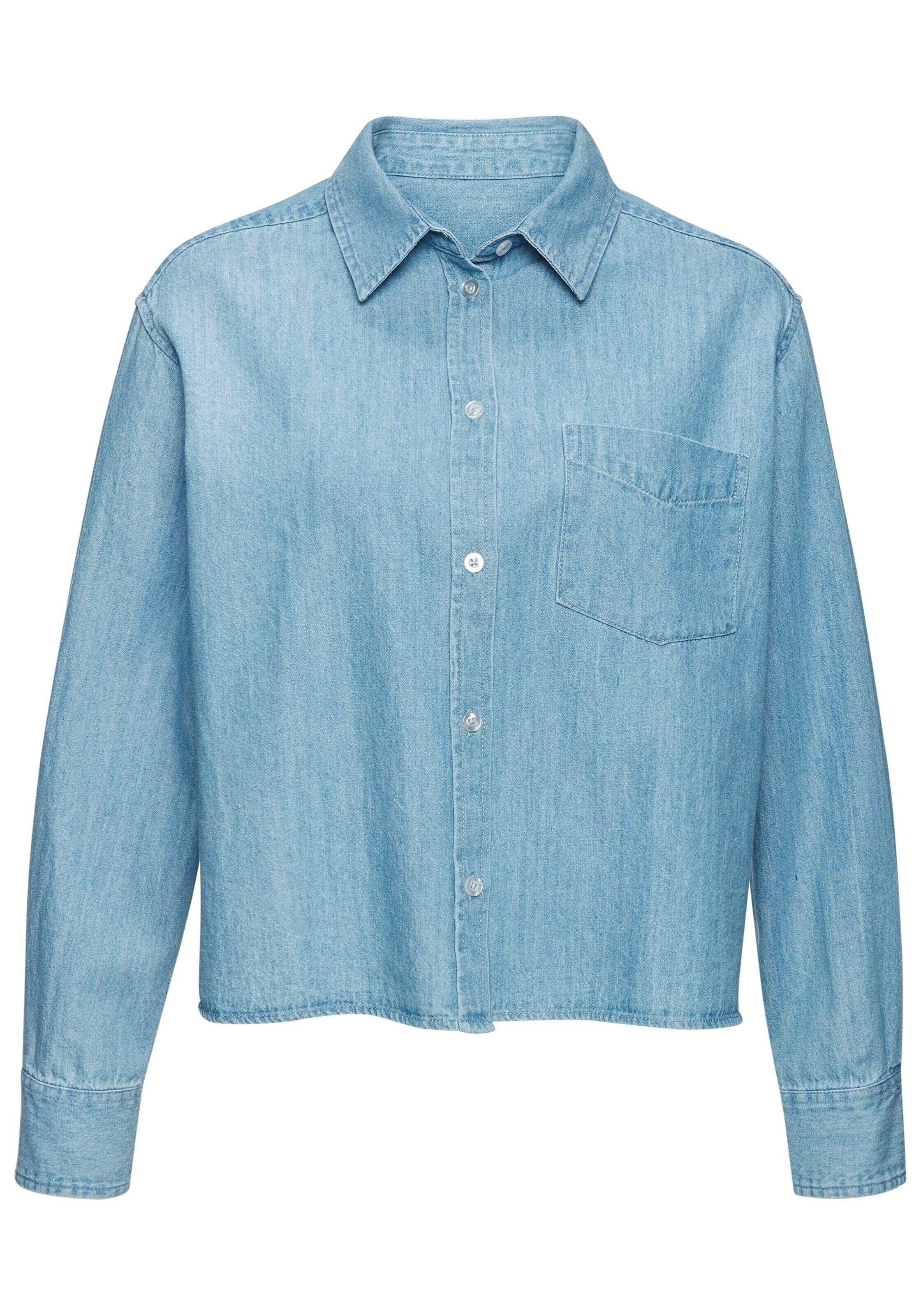 BUFFALO Blouse in Blue: front