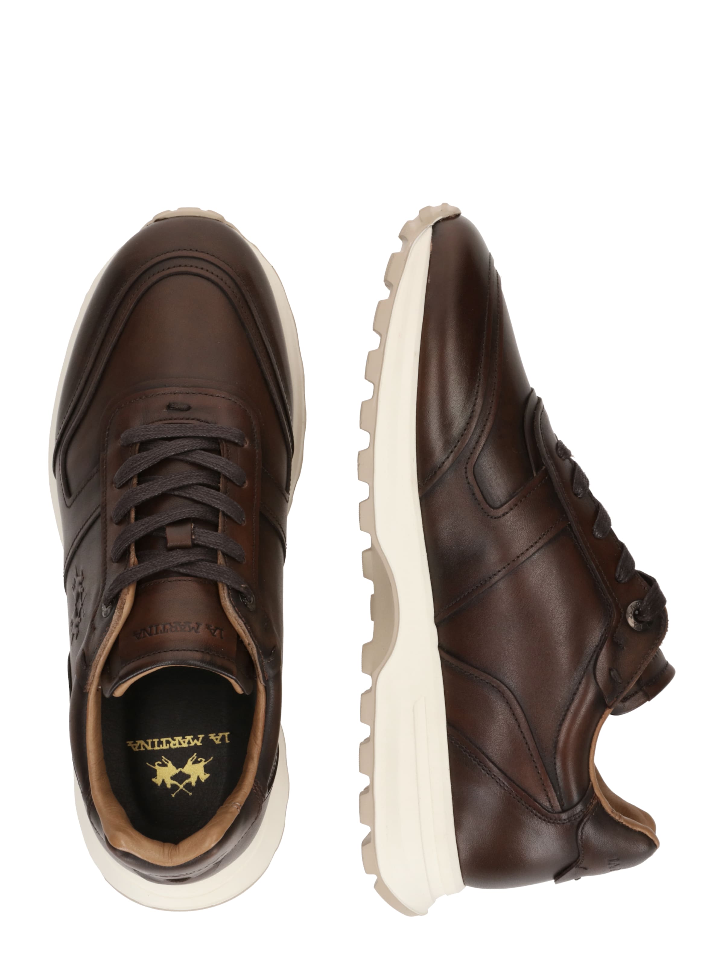 La Martina Низкие кроссовки в Коричневый