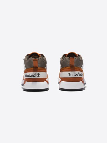 TIMBERLAND Sporty snøresko i brun