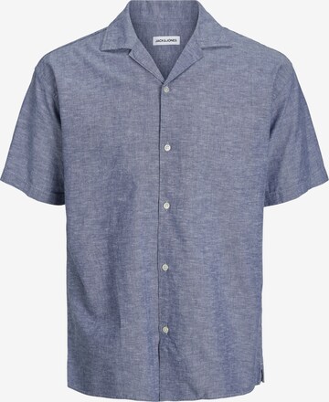 JACK & JONES Regular fit Button Up Shirt in Blue: front