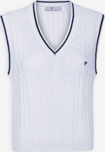 DENIM CULTURE Jersey 'LUDANO' en azul / blanco, Vista del producto