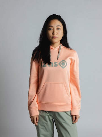 Sweat de sport Izas en orange : devant