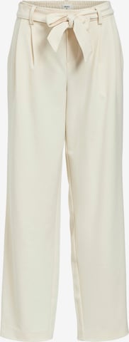 Wide Leg Pantalon à pince 'Lisa' OBJECT en beige : devant
